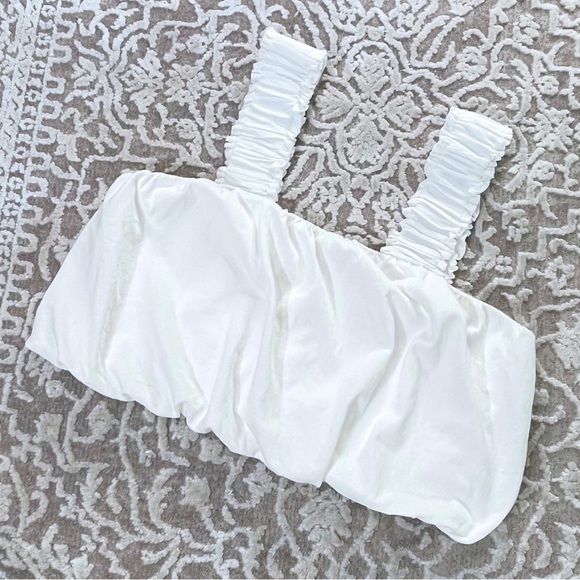 Free People Sun Rays Bubble Crop Tank - Picture 3 of 9